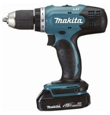 Makita DDF453SYE Дрель аккумуляторная [DDF453SYE]  {18В,2х1.5Ач Li-ion,БЗП-13мм,0-400\1300об\м,42\27Нм,1.8кг,чем}