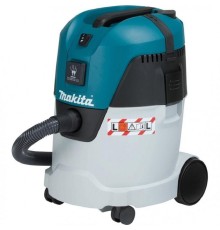 Makita VC2512L Пылесос [VC2512L] {1000Вт,3600л\м,210мбар,25л,шланг36ммх3.5м,8кг,кор,2насад,2 п\сб,щетка,2адапт,2труб }