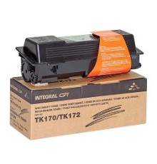 INTEGRAL TK-170/TK-172 Тонер-картридж для принтера Kyocera Mita FS 1320/1320d/1320dn/1370/1370dn, черный, с чипом, 7200 стр. (туба, 260 г.) (12100054C)