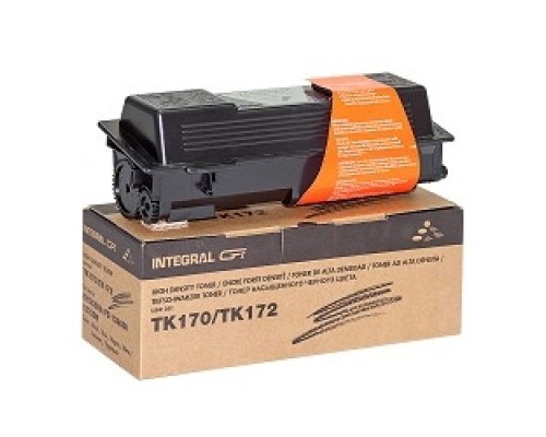 [Расходные материалы] INTEGRAL TK-170/TK-172 Тонер-картридж для принтера Kyocera Mita FS 1320/1320d/1320dn/1370/1370dn, черный, с чипом, 7200 стр. (туба, 260 г.) (12100054C)