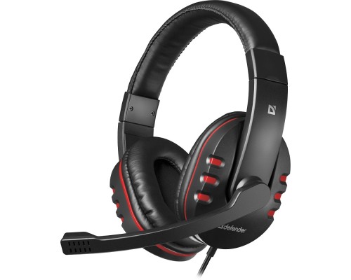 [Наушники] Defender Warhead G-160 черный, кабель 2,5 м [64113]