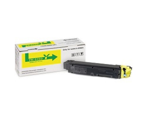 [Расходные материалы] Kyocera-Mita TK-5150Y Тонер-картридж, Yellow {P6035cdn/M6x35cidn (10000стр.)}