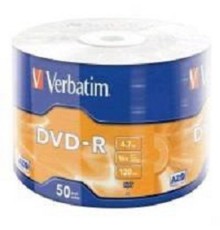 Verbatim  Диски DVD-R  4.7Gb, 16-x Data Life (50 шт) (43791)