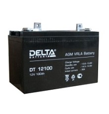 Delta DT 12100 (100 А\ч, 12В) свинцово- кислотный аккумулятор  