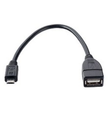 PERFEO Кабель USB2.0 A розетка - Micro USB вилка (OTG), длина 0,2 м. (U4202)