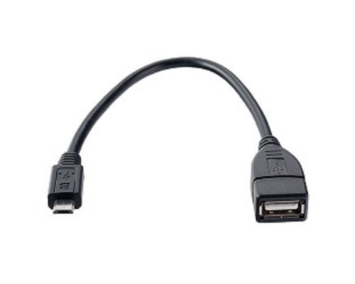 [кабели] PERFEO Кабель USB2.0 A розетка - Micro USB вилка (OTG), длина 0,2 м. (U4202)