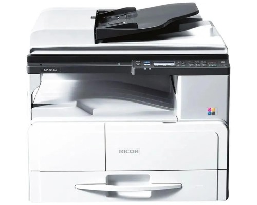 [Принтер] Ricoh MP 2014AD (912356) 417378N {МФУ, A3, 256Мб, 20стр/мин, дуплекс, GDI, ARDF50,  в комплекте тонер (4000стр), девелопер, инструкция, запуск инженером АСЦ 