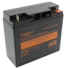 Exegate EP160756RUS Аккумуляторная батарея GP12170 (12V 17Ah, клеммы F3 (болт М5 с гайкой))