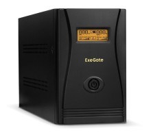 Exegate EP212519RUS ИБП Exegate SpecialPro Smart LLB-1000.LCD.AVR.EURO.RJ.USB <1000VA/650W, LCD, AVR, 4евро,RJ45/11,USB>