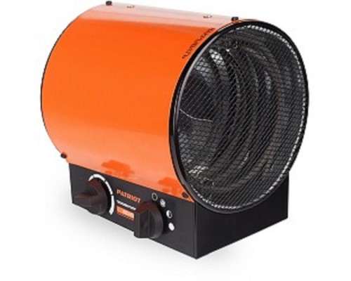 [Тепловые пушки] Тепловентилятор PATRIOT ECO-R 3 [633307256] {Мощн. по ступеням 1.5/3.0 кВт, 220В, шнур с евровилкой, поток воздуха 230м3/час, вес 2,5кг}
