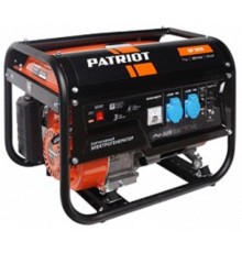Генератор бензиновый PATRIOT  GP 3510 [474101535] {Двигатель: 4т, OHV, АИ-92, 210 сс, 7.0 л.с;  Мощность ном/макс: 2.5/2.8 кВт; Объём бака: 15 л; Розетки: 2 евро 16А;Вес: 41 кг;}