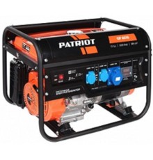 Генератор бензиновый PATRIOT  GP 6510 [474101565] {Двигатель: 4т, OHV, АИ-92, 389 сс, 13 л.с; Мощность ном/макс: 5.0/5.5 кВт; Объём бака: 25 л; Розетки: 2 евро 16А,1 евро 32А; Вес: 71 кг;}