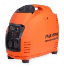 Генератор инверторный PATRIOT 3000i [474101045] {Двигатель 4т, АИ-92, 149сс, мощность рабочая/максимальная -3,0/3,5 кВт, объём бака - 5,7 л,2 розетки Euro 16A, вес 29,5 кг}