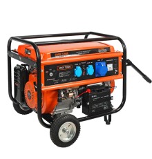 Генератор бензиновый PATRIOT Max Power SRGE 7200E [474103188] {Двигатель: 4т, OHV, АИ-92, 420 сс, 14 л.с; Мощность ном/макс: 6.0/6.5 кВт; Объём бака: 25 л; Розетки: 2 евро 16А,1 евро 32А; Вес: 86 кг;}