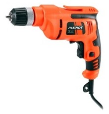 PATRIOT FD420 Дрель электрическая [120301415] {Эл. дрель PATRIOT FD500, без удара, мощность 450 Вт, макс.диаметр сверла 10мм, быстрозажим. патрон, крепление}