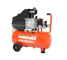 PATRIOT EURO 24-240 Компрессор [525306365] {Мощн.: 1.5 кВт; Напр.: 230В~50Гц; Об.двиг.: 2850 об/мин; Производит.: 240 л/мин; Об.ресивера: 24 л; Давл.: 8 бар; Вес: 17,4 кг;}