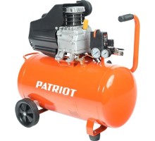 PATRIOT EURO 50-260 Компрессор [525306367] {Мощн.: 1.8 кВт; Напр.: 230В~50Гц; Об.двиг.: 2850 об/мин; Производит.: 260 л/мин; Об.ресивера: 50 л; Давл.: 8 бар; Вес: 27,5 кг;}