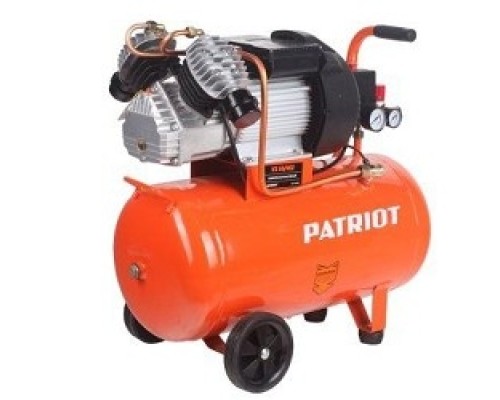 [Компрессоры, Пневматическое оборудование] PATRIOT VX 50-402 Компрессор [525306315] {Мощн.: 2.2 кВт; Напр.: 230В~50Гц; Об.двиг.: 2850 об/мин; Производит.: 400 л/мин; Об.ресивера: 50 л; Давл.: 8 бар; Вес: 39 кг;}