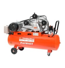 PATRIOT Expert Компрессор поршневой ременной [525306330] { PTR 100-670, 670 л/мин, 10 бар, 3000 Вт, 100 л, быстросъемный 1/4