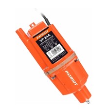 Насос вибрационный PATRIOT VP 24А [315302510] {Нижний забор, 24 м.ый кабель, 300 вт. 18 л/мин. диаметр 96 мм.}