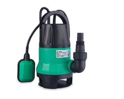 [Насосы бытовые] Насос дренажный PATRIOT F 400 [315302405] {Мощн. - 400 Вт, напр. - 220 В, макс.производит. - 8000 л/час, макс. глуб. погруж. - 5 м., макс. выс.подъема- 5 м., корпус - пластик.
}