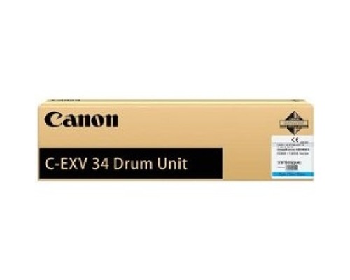 [Расходные материалы] Canon 3787B003AA Барабан C-EXV34 голубой для Canon iR ADV C2220L/C2220i/C2225i (43000 стр.) C2230i (61000 стр.) (CX)