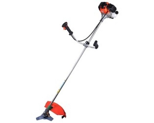 [Триммер] Бензотриммер PATRIOT PT 555 (1+1) [250106230] {раб. объем 52сс, 3.0 л.с., в комплекте полуавтоматическая катушка Comfort с быстрой заправкой, 3-х лопастной и 40-зубовый диск - диам.диска 25.5см, леска