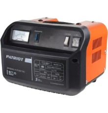 Заряднопредпусковое устройство PATRIOT BCT-15 Boost [650301515] {Вход.напр. 1ф - 220В ±15%, макс.мощн. 150Вт; напр.зарядки 12В, ток заряд/boost 7.5/11.0А; емк.бат. 32-105А/час, вес 4.3кг}