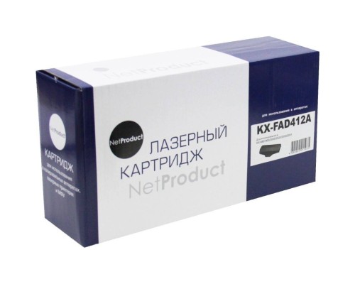 [Расходные материалы] NetProduct  KX-FAD412A Драм-юнит для Panasonic KX-MB1900/2000/2020/2030/2051, 10K