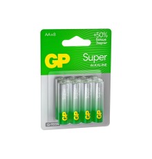GP 15A-CR8 96/960 Super Alkaline G-Tech (8 шт в уп-ке) (GP15AA21-2CRSBC8)
