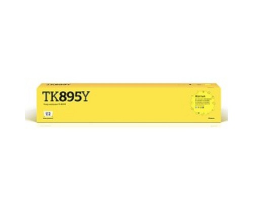 [Расходные материалы] T2 TK-895Y Тонер-картридж (TC-K895Y) для Kyocera FS-C8020/C8025/C8520/C8525 (6000 стр.) желтый, с чипом