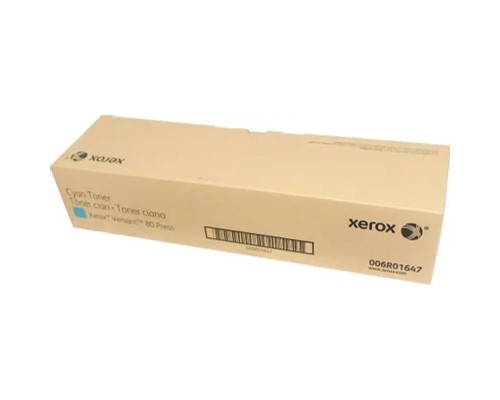 [Расходные материалы] XEROX 006R01647 Тонер-картридж голубой XEROX Versant 80 Press 