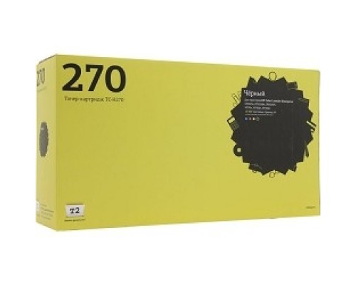[Расходные материалы] T2 CE270A Картридж TC-H270 для HP CLJ Enterprise CP5525/M750 (13500 стр.) чёрный, с чипом, восст.