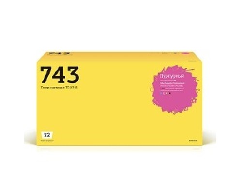 [Расходные материалы] T2 CE743A Картридж (TC-H743) для HP CLJ Professional CP5225/5225n/5225dn (7000 стр.) пурпурный, с чипом, восст.