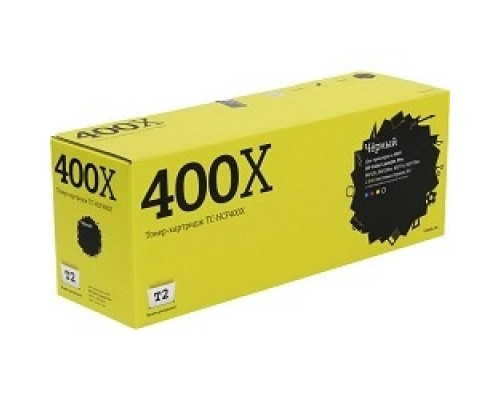 [Расходные материалы] T2 CF400X Картридж TC-HCF400X для HP CLJ Pro M252n/M252dw/M277n/M277dw (2800 стр.) чёрный, с чипом