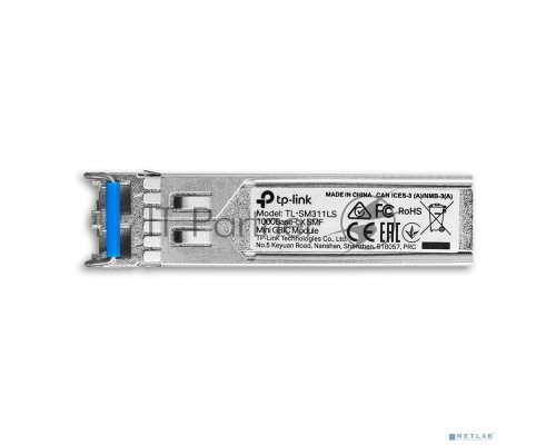 Сетевое оборудование TP-Link SMB TL-SM311LS Gigabit SFP module, Single-mode, MiniGBIC, LC interface, Up to 10km distance