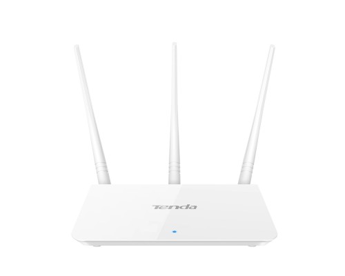 [Сетевое оборудование] TENDA F3 Wi-Fi маршрутизатор стандарта N300 3 внешние антенны 5dBi, 1-port 10/100Mbps WAN, 3-ports 10/100Mbps LAN