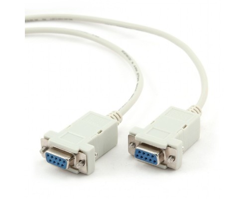 [кабели] Bion Кабель нуль-модемный RS-232 DB9F/DB9F, 1.8м, белый [BXP-CC-134-6]