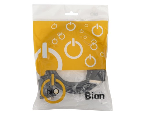 [Кабели HDMI / DVI / DP] Bion Кабель DVI-D dual link 25M/25M, экран, ферритовые кольца, 1.8 м [BXP-CC-DVI2-018]