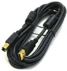 Bion Кабель интерфейсный USB 2.0 AM/BM, позолоченные контакты, ферритовые кольца, 1.8 м, черный [BXP-CCF-USB2-AMBM-018]