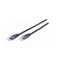 Патч-корд Bion [BPC-U5E101-3M-BK] U/UTP, Cat.5e, AWG 26 (7/0,16мм), CCA, многожильный, PVC, 3м, черный