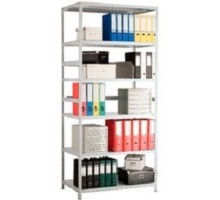 Стеллаж MS 220/100х40/6 (Размеры внешние (ВхШхГ) 2200х1000х400 мм, 6 полок, с единой стойкой) [S24199174602]