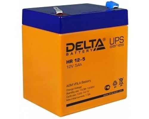 [батареи] Delta HR 12-5 (5 Ач, 12В) свинцово- кислотный аккумулятор  