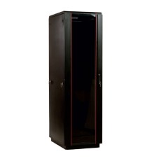 ЦМО Шкаф телекоммуникационный напольный 42U (800x1000) дверь стекло, цвет чёрный (3 коробки) ШТК-М-42.8.10-1ААА-9005