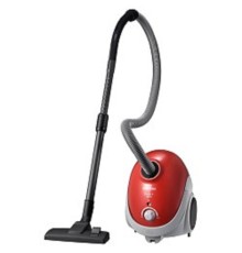 Samsung VCC5251V3R/XEV Пылесос, мешок, 1800 Вт, красный/ серый