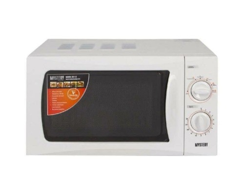 [Микроволновая печь] MYSTERY MMW-2013 Микроволновая печь, 20 л,  800Вт, белый