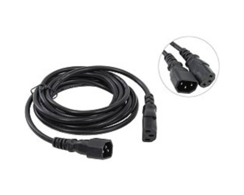 [Кабель] VCOM CE001-CU0.75-3M Кабель монитор - компьютер 220V (UPS -> устройство) VCOM <VDE> 3G*0.75mm (CE001-CU) 3м