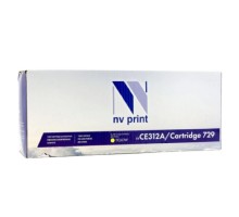 NVPrint CE312A/CRG729 Картридж для HP Color LaserJet CP1025/Canon i-SENSYS LBP7010C, yellow (1000K)
