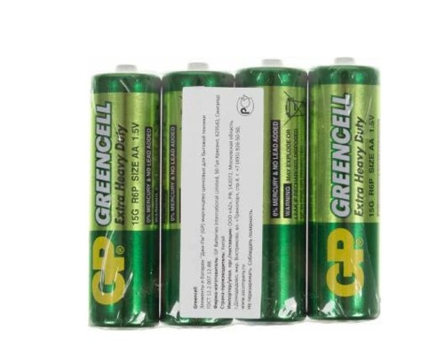 [Батарейка] GP 15G-OS4/15G-R6 40/200/1000  (4шт. в уп-ке) в спайке