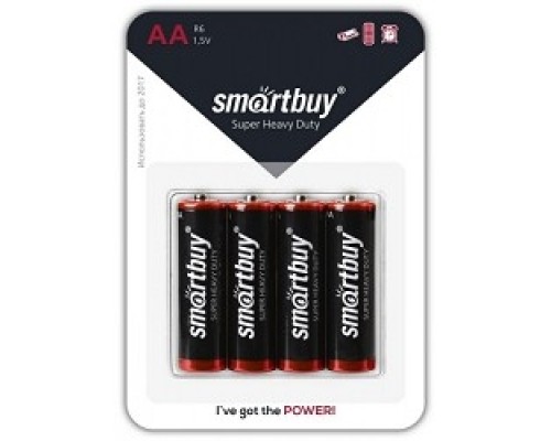 [Батарейка] Smartbuy R6/4B (SBBZ-2A04B) (4 шт. в уп-ке)